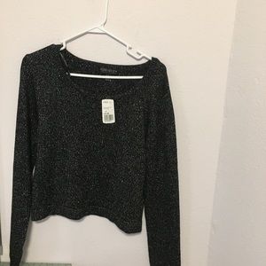 Forever 21+ 2X sparkle sweater NWT Stretchy